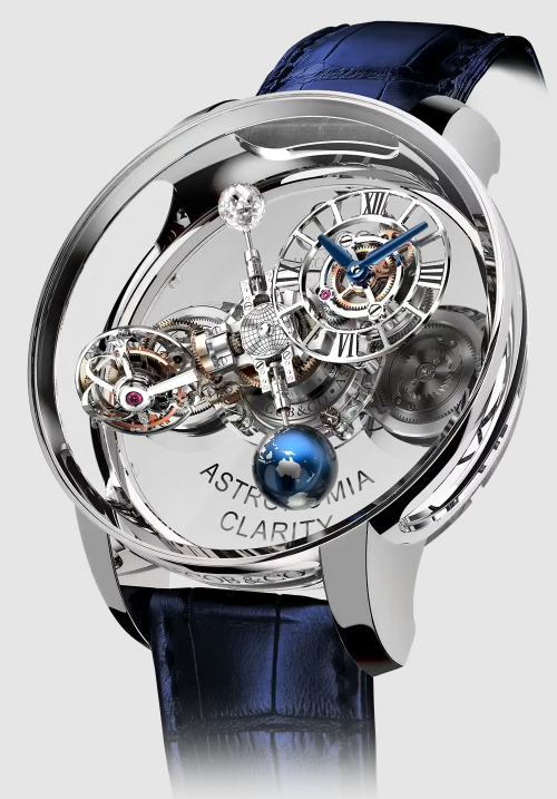 Jacob & Co astronomia tourbillon CLARITY (WHITE GOLD) replica watch AT120.30.AD.SD.C